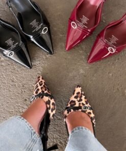 Mule Slingback Multi-Hebilla